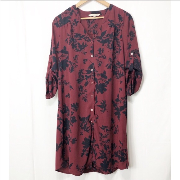 🎄41 Hawthorn Jimena dress for Christmas 🎄! 
Medium burgundy - Picture 2 of 4
